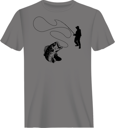 Fishing Lines Man T-Shirt